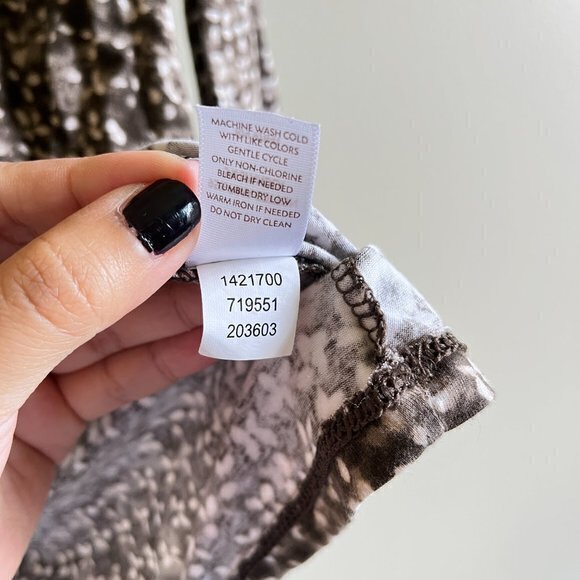 J.JILL PURE J.JILL KNIT LONG SLEEVE TOP TEE WOMENS SIZE XS CREWNECK - Picture 4 of 5